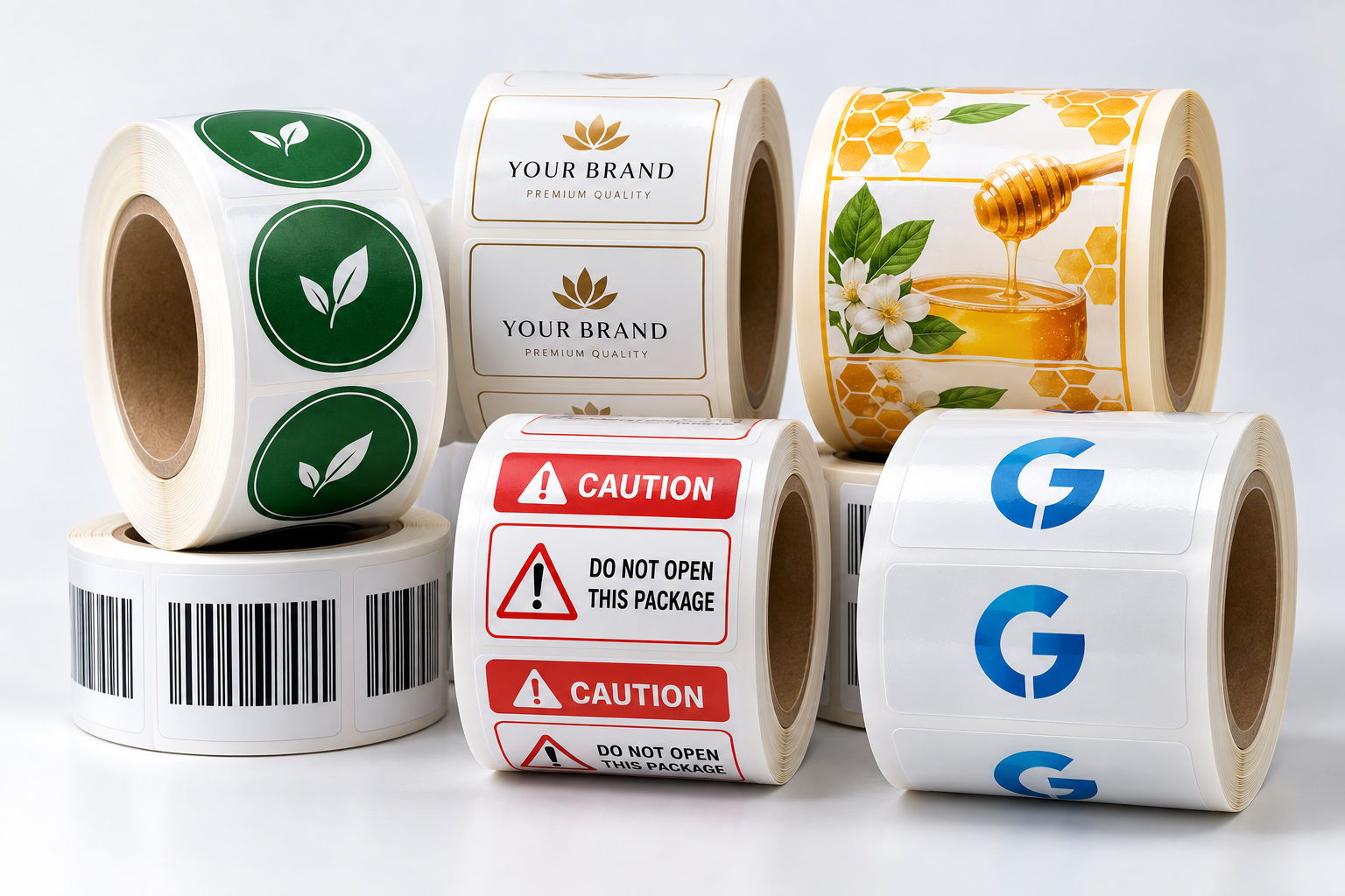 Precision custom label sample