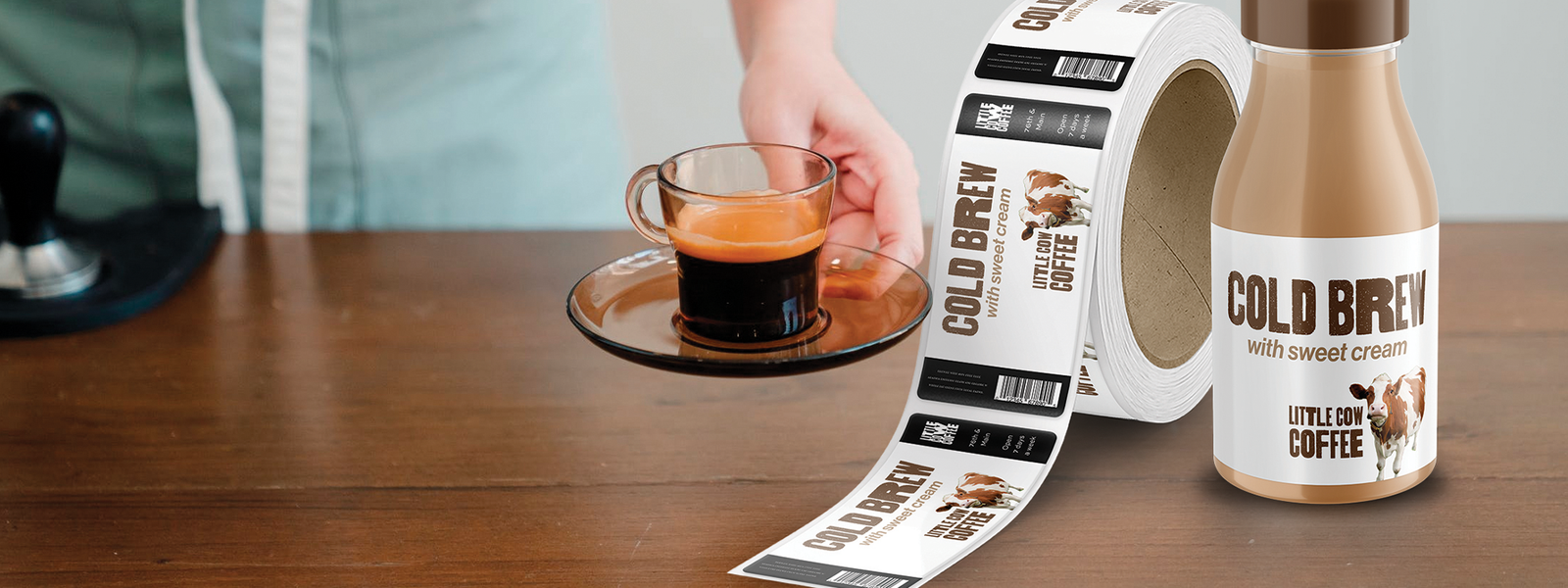 Ecommerce sticker insert